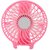 Portable Folding Rechargeable Mini Handy Fan Pink