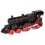 Black Cast Metal Classic Train Toy with Sounds and Lights