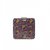 6th Dimensions Tin Case Stationery Box for School, Office, Home (Purple  Rose Print) - 1 Pc
