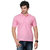 Van Galis Fashion Wear Pink Polo Tshirt For Men