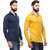 Red Code Pack of 2 Slim Fit Poly-Cotton Shirts For Men