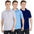 Van Galis Mens Multicolor Combo Of Multicoloured Polo T-Shirts For Mens- Pack Of 3