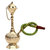 Pakistani Brass Hookah 8 inch tall with Hose Pipe CraftRoad
