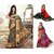 Radhey Arts Bhagalpuri Multicolor Saree Set of 3