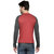 Tsx Men's Red Henley T-Shirt