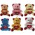 8 INCHIES SOFT TEDDY BEARS PACK OF 6