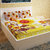 Story@Home 152 TC Cotton Yellow 1 Double Bedsheet With 2 Pillow Cover