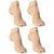Womens Ankle length Pollycotton Thumb Socks Pack of 4