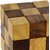 Desi Karigar Wooden Puzzle Adult Snake Cube Handmade Gifts India
