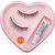 False Eyelashes with Glue Combo of 5 for Party Makeup for Women and Girls