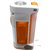 Home Delight 2in1 Rechargeable Emergency Light cum Torch, Orange and White