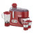 Maharaja Whiteline Ultimate Juicer Mixer Grinder Red And Silver