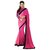 New Designer Pink Chiffon Saree