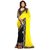 Designer Yellow Chiffon Saree