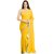 Designer Yellow Chiffon Saree