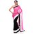 Stylezone Pink Chiffon Saree