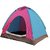 IBS ADVENTURE HIKING FAMILY PICNIC  TRAVEL SHELTER BAG OUTDOOR CAMPING WATERPROOF PORTABL TENT For 6 Person (Multicolor)
