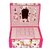 6th Dimensions Professional Stylish Lockable Jewellery Box  Portable Cosmetic Storage Vanity Make Up Box