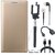 Lenovo A6600 Plus Leather Finish Flip Cover with Free Selfie Stick, Earphones, OTG Cable and USB Cable by