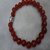 Carnelian Natural Stone 8 MM Bracelet With Metal Budha Head For Motivation, Clarification and Action Toward Goals