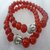 Carnelian Natural Stone 8 MM Bracelet With Metal Budha Head For Motivation, Clarification and Action Toward Goals