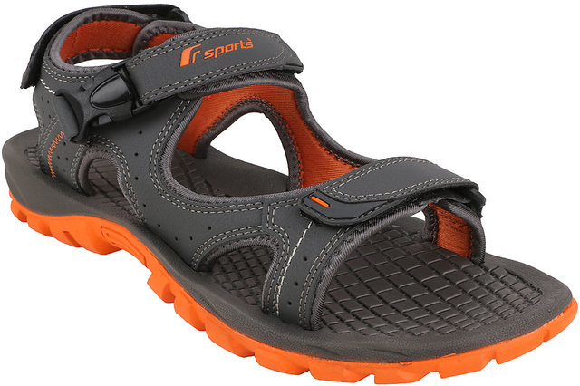Buy Fsports Men's SP18 Series Black Synthetic Casual Sandals Online @ ₹1495  from ShopClues
