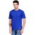 Scott International Men'S Royal Blue Dryfit Polyester T-Shirt