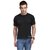 Scott International Men'S Black Dryfit Polyester T-Shirt