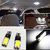 UNIQSTUFF 2 X WHITE T10 CAR  BIKE COB LED PAIR W5W PARKING LICENCE PLATE ROOF LED