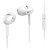 PHILIPS 1455 IN THE EAR WIRED EARPHONE WITH MIC WHITE