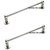 Device In Lion Stainless Steel Ultra Heavy 24 Inch Towel Rod Set Of 2