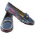 Sammy Womens Blue Printed Casual Shoes