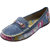Sammy Womens Blue Printed Casual Shoes