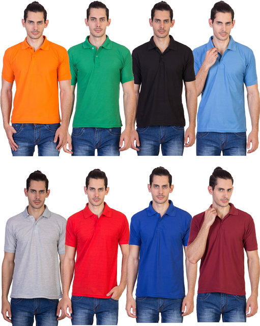 polo collar t shirts for men