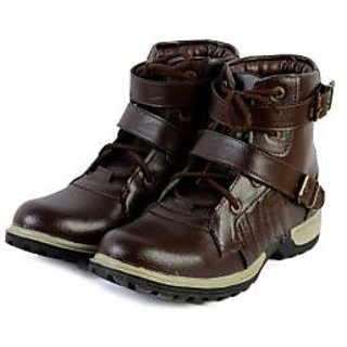 Anson men's brown synthetic boot-6