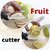 Clever Cutter Stainless Steel Knife with Cutting Board Food Chopper