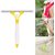 9Colors 3 In 1 Spray Type Cleaning Brush Glass Wiper Window Clean Shave Car Window Cleaner Brush Double Side Glass Cleaning Spray