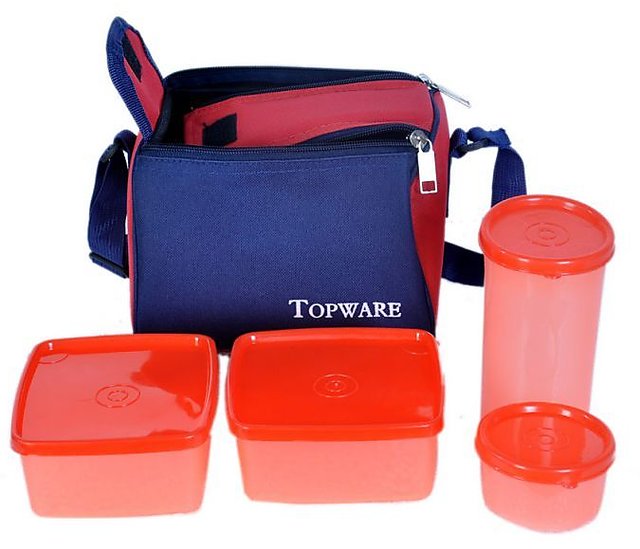 Topware Topware Container Set 0f 5 Multy color 5 Containers Lunch Box 