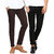 Inspire Combo Of Black  Brown Slim Casual Chinos
