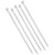 1000 PCS 4  INCH CABLE TIE 100 MM WHITE NYLON CABLE TIE ZIP WIRE ORGANISER TIE