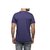 Yo Republic Men Purple Round Neck T-Shirt
