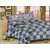 Welhouse King Size 1 Double bedsheet with 2 pillow covers NMJS-008