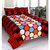 Attractivehomes 3D bedsheet with 2 pillow covers