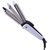 BriteNOVA Hair Straightener, Styler  Curler 8890 (White)