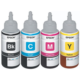 Original Epson Ink All Colors (T6641-B,T6642-C,T6643-M,T6644-Y) 70 Ml Each For L100/L110/L200/L210/L300/L350/L355/L550 offer