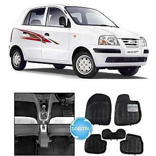 3d Car Floor Mat Black Complete Car Set For Hyundai Santro Xing Buy 3d Car Floor Mat Black Complete Car Set For Hyundai Santro Xing Online At Low Price In India On