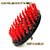 Buff King Plastic Drill Brush-5.25 Inches(Red)