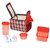 Topware red check 6 pcs lunch set 4 Containers Lunch Box  (1200 ml)