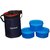 Topware exb054 3 Containers Lunch Box  (100 ml)