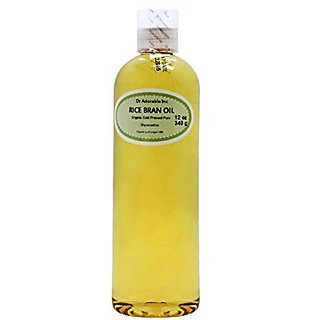Buy Rice Bran OIL Organic 100% Pure Cold Pressed 12 Oz